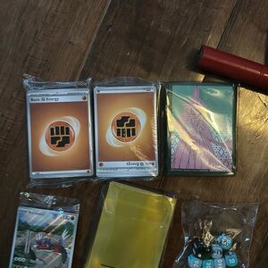 Pokémon energy’s one card and some cases